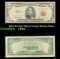 1963 $5 Red Seal United States Note Grades vf+