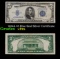 1934A $5 Blue Seal Silver Certificate Grades vf++