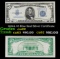 1934A $5 Blue Seal Silver Certificate Grades Select CU