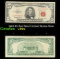 1963 $5 Red Seal United States Note Grades vf+