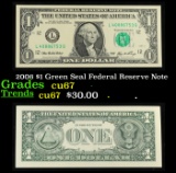 2006 $1 Green Seal Federal Reserve Note Grades Gem++ CU