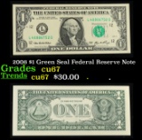 2006 $1 Green Seal Federal Reserve Note Grades Gem++ CU