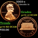 2003-s Proof Lincoln Cent 1c pr70 rd DCAM SEGS