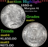 *Highlight* 1880-o Morgan Dollar $1 ms63+ SEGS (fc)