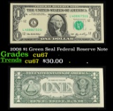2006 $1 Green Seal Federal Reserve Note Grades Gem++ CU