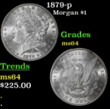 1879-p Morgan Dollar $1 Grades Choice Unc
