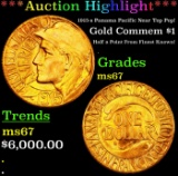 *Highlight* 1915-s Panama Pacific Gold Commem Dollar Near Top Pop! 1 ms67 SEGS (fc)