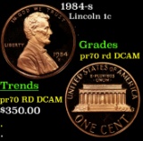 1984-s Proof Lincoln Cent 1c pr70 rd DCAM SEGS