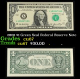 2006 $1 Green Seal Federal Reserve Note Grades Gem++ CU