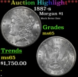 *Highlight* 1887-s Morgan Dollar $1 ms65 SEGS (fc)