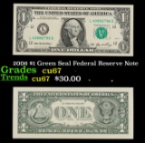 2006 $1 Green Seal Federal Reserve Note Grades Gem++ CU
