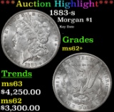 *Highlight* 1883-s Morgan Dollar $1 Select Unc USCG (fc)