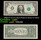 2006 $1 Green Seal Federal Reserve Note Grades Gem++ CU