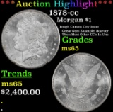 *Highlight* 1878-cc Morgan Dollar $1 ms65 SEGS (fc)