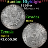 *Highlight* 1898-o Morgan Dollar $1 ms67 SEGS (fc)