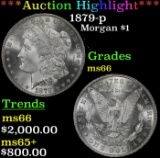 *Highlight* 1879-p Morgan Dollar $1 ms66 SEGS (fc)