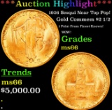 *Highlight* 1926 Sesqui Gold Commem Near Top Pop! $2 1/2 ms66 SEGS (fc)