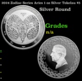 2024 Zodiac Series Aries 1 oz Silver Tokelau $5