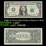 2006 $1 Green Seal Federal Reserve Note Grades Gem++ CU