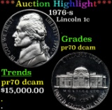 *Highlight* 1976-s Proof Lincoln Cent 1c pr70 dcam SEGS (fc)