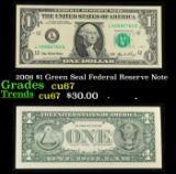 2006 $1 Green Seal Federal Reserve Note Grades Gem++ CU