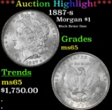 *Highlight* 1887-s Morgan Dollar $1 ms65 SEGS (fc)