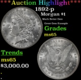 *Highlight* 1892-p Morgan Dollar $1 ms65 SEGS (fc)