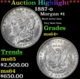 *Highlight* 1887-o Morgan Dollar $1 ms64+ SEGS (fc)