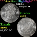 *Highlight* 1878-s Morgan Dollar $1 ms66 SEGS (fc)