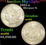 *Highlight* 1921-s Morgan Dollar $1 ms66 SEGS (fc)