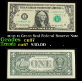 2006 $1 Green Seal Federal Reserve Note Grades Gem++ CU