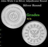 John Wick 2 oz Silver Adjudicator Round