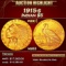 1915-s Gold Indian Half Eagle $5 Select Unc USCG
