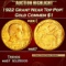 1922 Grant Gold Commem Dollar Near Top Pop! 1 ms67 SEGS