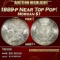 1889-p Morgan Dollar Near Top Pop! $1 ms67+ SEGS