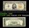 1934A $5 Silver Certificate North Africa WWII Emergency Currency Grades xf