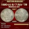 1880-cc 8/7 Rev '78 Morgan Dollar $1 ms66+ SEGS