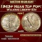 1943-p Walking Liberty Half Dollar Near Top Pop! 50c ms68 SEGS