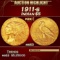 1911-s Gold Indian Half Eagle $5 Select Unc USCG