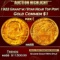 1922 Grant w/Star Gold Commem Dollar Near Top Pop! 1 ms68 SEGS