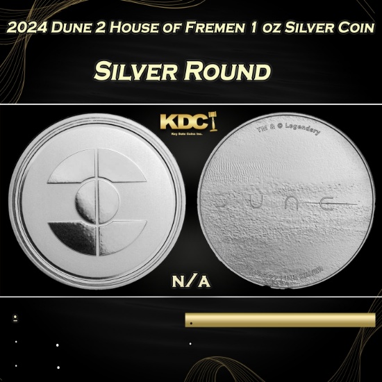 2024 Dune 2 House of Fremen 1 oz Silver Coin