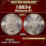 1883-s Morgan Dollar $1 ms64 SEGS
