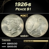 1926-s Peace Dollar $1 Grades ms64+