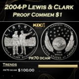2004-P Lewis & Clark Proof Modern Commem Dollar $1 pr70 dcam SEGS