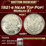 1921-s Morgan Dollar Near Top Pop! $1 ms66+ SEGS