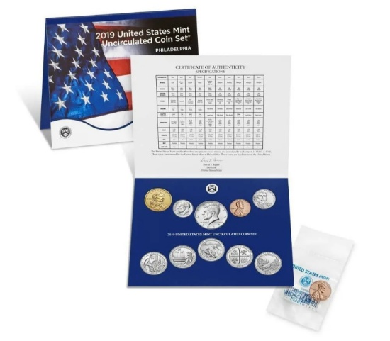 2017 United States Mint Set in Original Government  Packaging 20 Coins Inside!