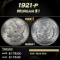 1921-p Morgan Dollar 1 Grades ms64+