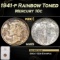 NGC 1941-p Mercury Dime Rainbow Toned 10c ms65 NGC