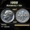 1958 Proof Roosevelt Dime 10c Grades pr67