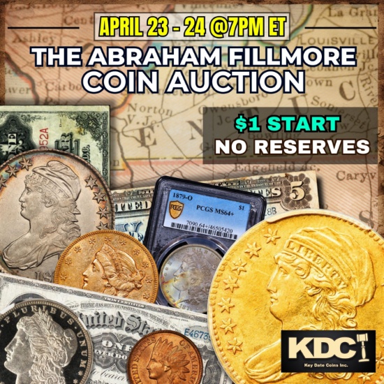 The Abe Fillmore Collection Rare Coin Auction 16SP